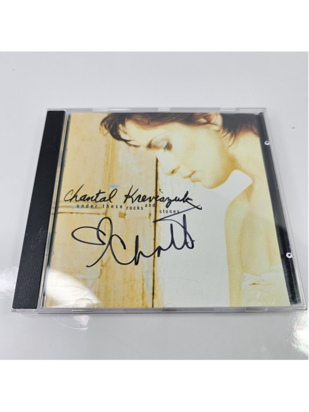 SIGNED Chantal Kreviazuk Under These Rocks And Stones CD Autographed Columbia...